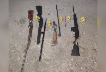 В Таразе нашли схрон с оружием, похищенным во время январских событий