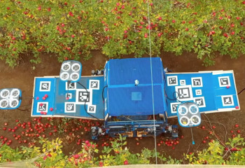 В Израиле дрон научился собирать яблоки