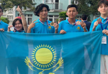 Қазақстандық оқушылар географиядан еуропалық олимпиадада 6 медаль жеңіп алды