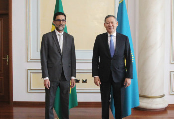Astana hosts 5th round of political consultations between FMs of Kazakhstan and Brazil