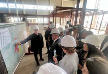 Мажилисмены проверили строительство  новой котельной под Астаной