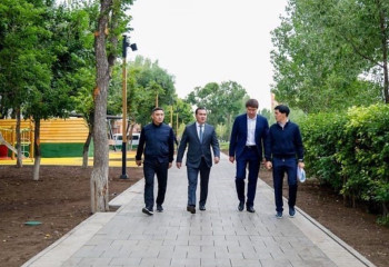 Пешеходный променад по улице Сатпаева открыли в Астане