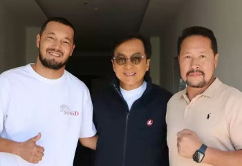 Қазақстандық каскадерлер Джеки Чанның жаңа фильмінің түсірілім алаңында болды