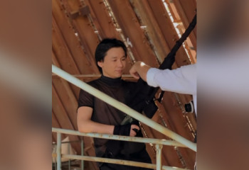 Кайрат Нуртас примерил на себя роль снайпера