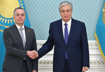 Президент принял министра иностранных дел Швейцарии Иньяцио Кассиса