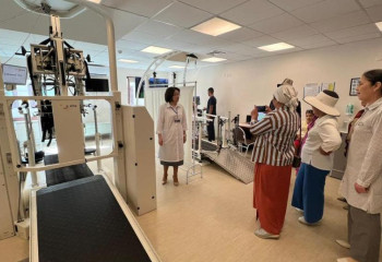 Делегация столичных гостей посетила ряд ведущих национальных медцентров МЗ РК