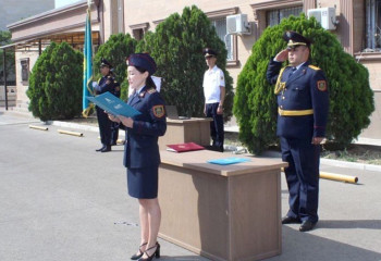 Антикордың құрамына енген жас мамандар ант қабылдады