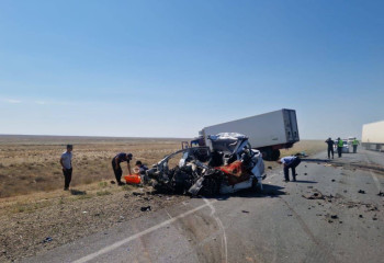 Ақтөбе облысында жол апатынан 4 адам қайтыс болды
