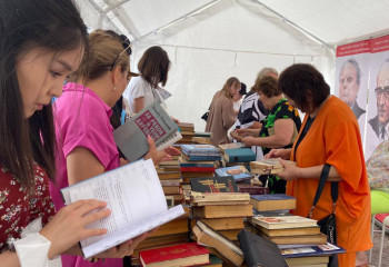 Елордада кітап фестивалінде мыңнан астам кітап таратылды