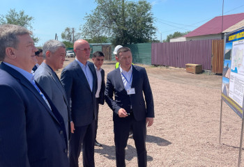 Роман Скляр Балқаштағы ЖЭО-сының бесінші қазандықтың құрылысысымен танысты