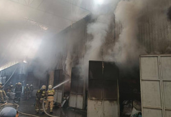 Алматыда базардан шыққан өрт толығымен сөндірілді