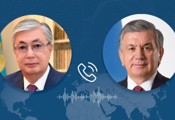 Tokayev congratulates Shavkat Mirziyoyev on election win
