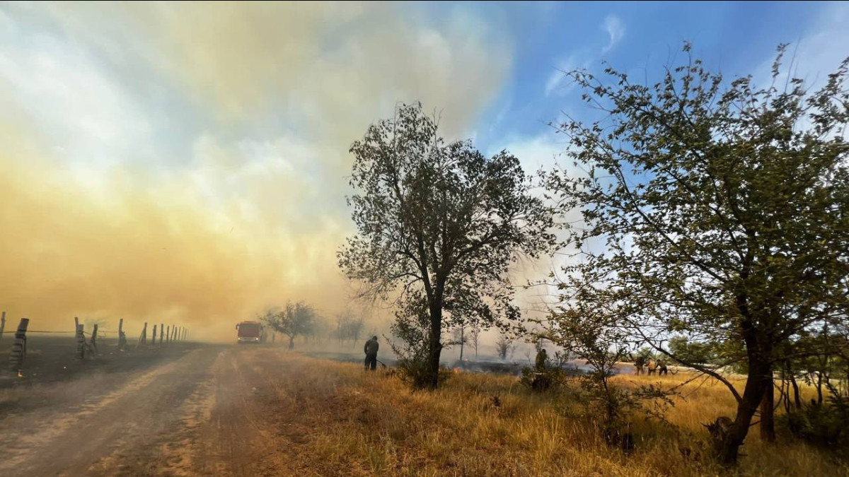 29 пожаров ликвидировано в Западно-Казахстанской области