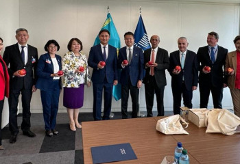 Казахстан продвигает Алматинский Апорт в качестве географического указания на полях Ассамблеи ВОИС