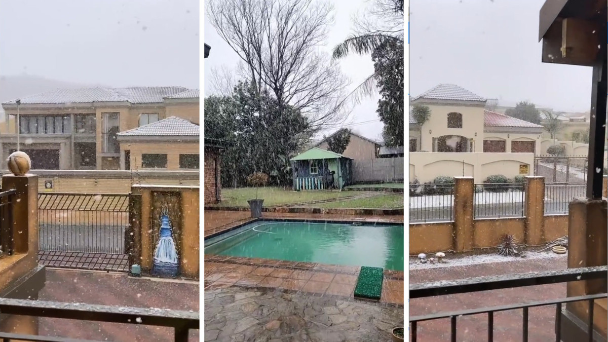 В Южной Африке выпал снег впервые за 10 лет