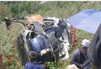 Шесть человек погибли во время крушения туристического вертолёта в Непале