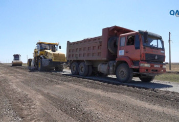 Дорожники начали ремонт почти 150 километров трассы «Жезказган-Петропавловск»