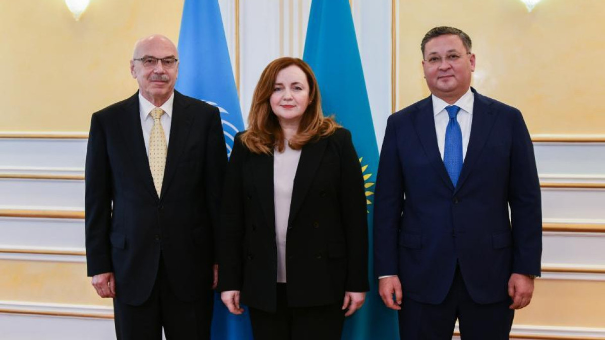 Глава МИД Казахстана встретился с заместителем Генерального секретаря ООН