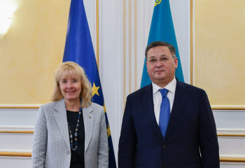 Kazakh FM received EU special representative for CA