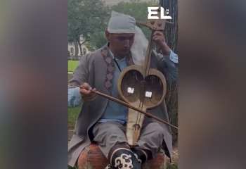 Казахский кобыз заиграл в центра столицы США