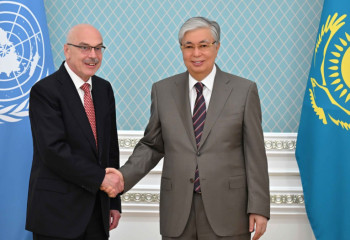 Kazakh President receives UN Under-Secretary-General