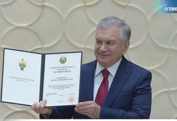 Шавкат Мирзиёев принёс присягу президента Узбекистана