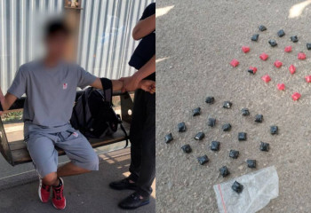 150 разовых доз мефедрона при личном обыске изъяли у 19-летнего астанчанина