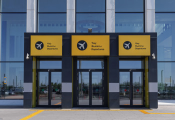 В Международном аэропорту Астаны ремонт взлетно-посадочной полосы