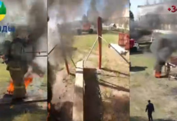 Как проверяют психологическую подготовку пожарных – МЧС показали видео
