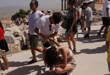 Изнуряющая жара в Европе: в 15 городах Италии объявлен красный уровень опасности