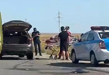 ДТП с верблюдом произошло в Актау: двое пострадавших в больнице