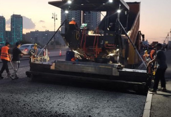 Продолжается ремонт моста «Тулпар» в Астане