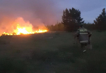 ШҚО-да өрт бойынша төтенше жағдай әлі жалғасады