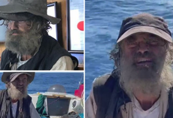 Шикі балық жеп, жаңбыр суын ішкен: Тынық мұхитта үш ай бойы қалқып жүрген теңізші құтқарылды