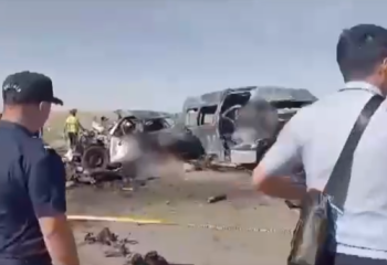 Түркістан облысында жол апатынан 9 адам қаза тапты