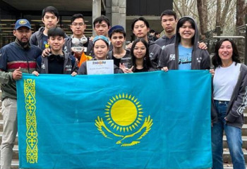 Kazakh schoolchildren win gold at robotics championship in Australia