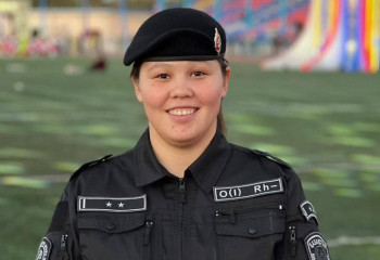 Девушка-полицейский из Кызылорды победила на чемпионате мира по борьбе на поясах