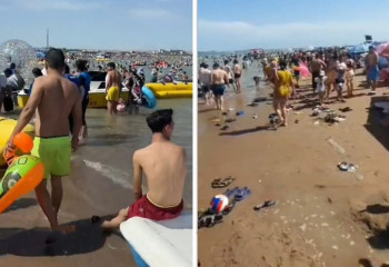 Переполненное людьми побережье Капшагайского водохранилища ужаснуло алматинцев