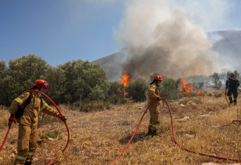 Грекияда бір тәулікте 45 орман өрті орын алды