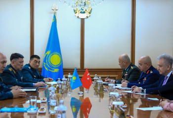 Қазақстанның Қорғаныс министрлігіне Түркия Қарулы күштерінің делегациясы келді