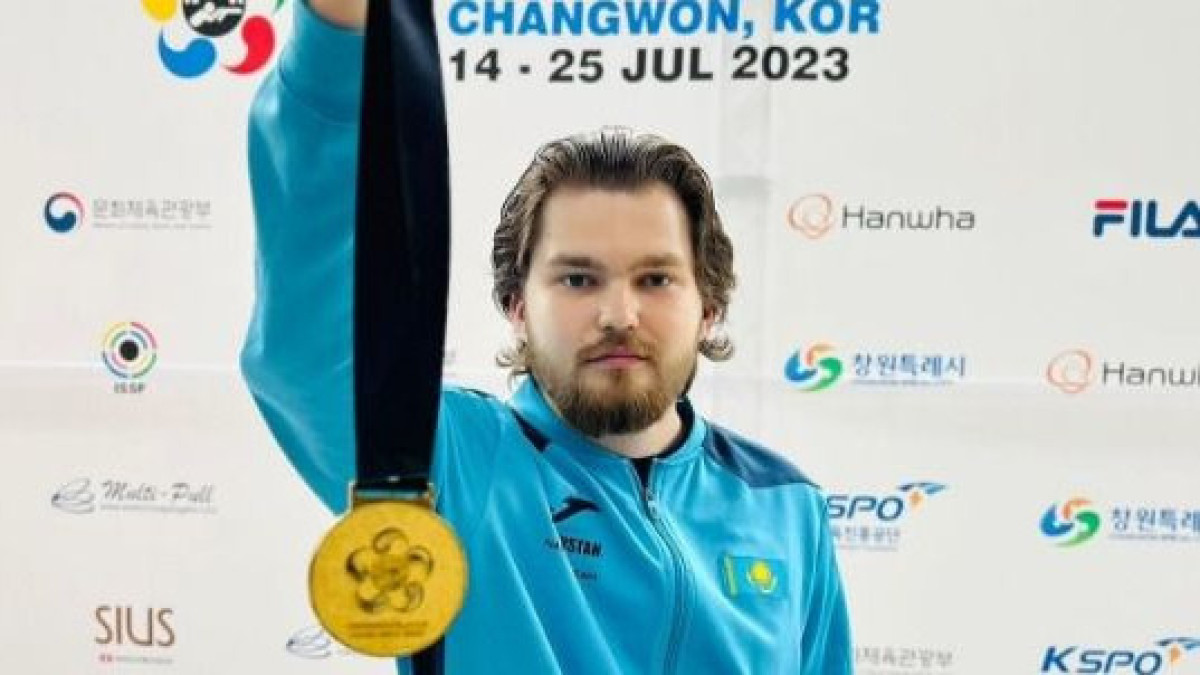 Казахстанец Никита Чирюкин стал чемпионом мира по стрельбе