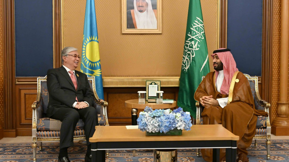 Президент Касым-Жомарт Токаев провел встречу с Наследным принцем Саудовской Аравии