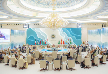 Президент «Орталық Азия + Шығанақтағы араб мемлекеттерінің ынтымақтастығы кеңесінің» бірінші саммитіне қатысты