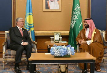 Президент Сауд Арабиясының тақ мұрагерімен кездесу өткізді