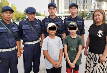 Ұлттық ұлан сарбаздары бір күнде 5 баланы іздеп тапты