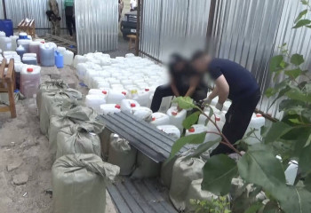 Елордада шетелдік азамат есірткі зертханасын ұйымдастырған