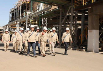 Вице-министр энергетики проинспектировал ход ремонта на Шымкентском НПЗ