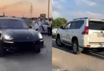 Porsche и Toyota Land Cruiser водят несовершеннолетние таразцы