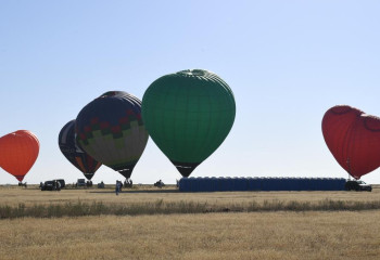 Қонаев қаласында тұңғыш рет Шар фестивалі өтіп жатыр