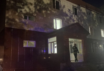 Астанада жатақхана өртенді